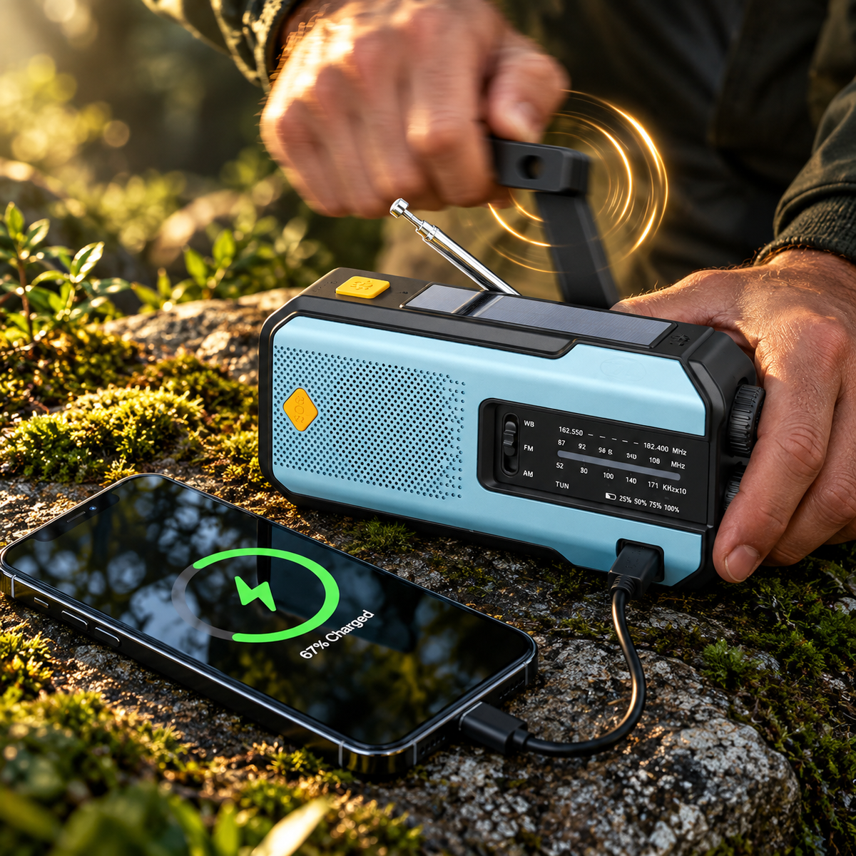 Survived Beacon® – 5-in-1 Emergency Radio
